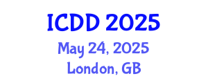 International Conference on Disability and Diversity (ICDD) May 24, 2025 - London, United Kingdom