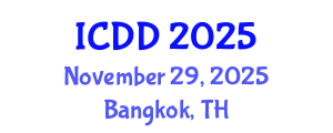 International Conference on Disability and Diversity (ICDD) November 29, 2025 - Bangkok, Thailand