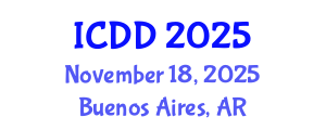 International Conference on Disability and Diversity (ICDD) November 18, 2025 - Buenos Aires, Argentina