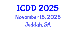 International Conference on Disability and Diversity (ICDD) November 15, 2025 - Jeddah, Saudi Arabia