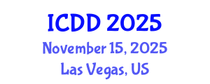 International Conference on Disability and Diversity (ICDD) November 15, 2025 - Las Vegas, United States