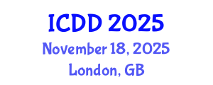 International Conference on Disability and Diversity (ICDD) November 18, 2025 - London, United Kingdom