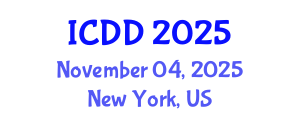 International Conference on Disability and Diversity (ICDD) November 04, 2025 - New York, United States