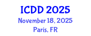 International Conference on Disability and Diversity (ICDD) November 18, 2025 - Paris, France