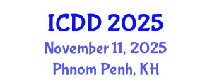 International Conference on Disability and Diversity (ICDD) November 11, 2025 - Phnom Penh, Cambodia