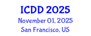 International Conference on Disability and Diversity (ICDD) November 01, 2025 - San Francisco, United States