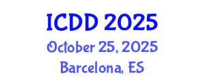 International Conference on Disability and Diversity (ICDD) October 25, 2025 - Barcelona, Spain