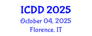 International Conference on Disability and Diversity (ICDD) October 04, 2025 - Florence, Italy