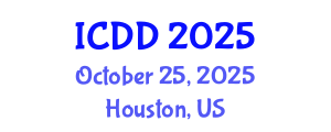 International Conference on Disability and Diversity (ICDD) October 25, 2025 - Houston, United States
