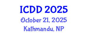 International Conference on Disability and Diversity (ICDD) October 21, 2025 - Kathmandu, Nepal