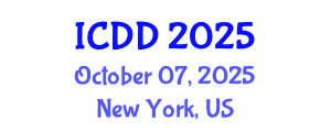 International Conference on Disability and Diversity (ICDD) October 07, 2025 - New York, United States