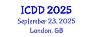 International Conference on Disability and Diversity (ICDD) September 23, 2025 - London, United Kingdom