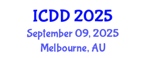 International Conference on Disability and Diversity (ICDD) September 09, 2025 - Melbourne, Australia