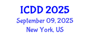 International Conference on Disability and Diversity (ICDD) September 09, 2025 - New York, United States