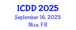 International Conference on Disability and Diversity (ICDD) September 16, 2025 - Nice, France