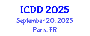International Conference on Disability and Diversity (ICDD) September 20, 2025 - Paris, France