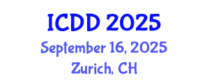 International Conference on Disability and Diversity (ICDD) September 16, 2025 - Zurich, Switzerland