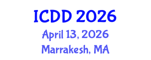 International Conference on Disability and Diversity (ICDD) April 13, 2026 - Marrakesh, Morocco International Conference on Disability and Diversity (ICDD) April 13, 2026 - Marrakesh, Morocco