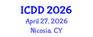 International Conference on Disability and Diversity (ICDD) April 27, 2026 - Nicosia, Cyprus International Conference on Disability and Diversity (ICDD) April 27, 2026 - Nicosia, Cyprus