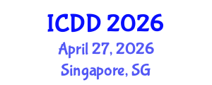 International Conference on Disability and Diversity (ICDD) April 27, 2026 - Singapore, Singapore International Conference on Disability and Diversity (ICDD) April 27, 2026 - Singapore, Singapore