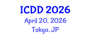 International Conference on Disability and Diversity (ICDD) April 20, 2026 - Tokyo, Japan International Conference on Disability and Diversity (ICDD) April 20, 2026 - Tokyo, Japan