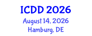 International Conference on Disability and Diversity (ICDD) August 14, 2026 - Hamburg, Germany International Conference on Disability and Diversity (ICDD) August 14, 2026 - Hamburg, Germany