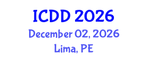 International Conference on Disability and Diversity (ICDD) December 02, 2026 - Lima, Peru