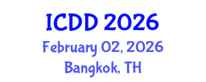 International Conference on Disability and Diversity (ICDD) February 02, 2026 - Bangkok, Thailand
