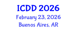 International Conference on Disability and Diversity (ICDD) February 23, 2026 - Buenos Aires, Argentina