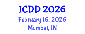 International Conference on Disability and Diversity (ICDD) February 16, 2026 - Mumbai, India International Conference on Disability and Diversity (ICDD) February 16, 2026 - Mumbai, India
