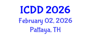 International Conference on Disability and Diversity (ICDD) February 02, 2026 - Pattaya, Thailand