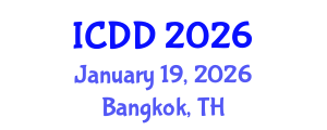 International Conference on Disability and Diversity (ICDD) January 19, 2026 - Bangkok, Thailand