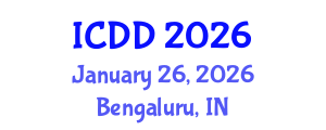 International Conference on Disability and Diversity (ICDD) January 26, 2026 - Bengaluru, India International Conference on Disability and Diversity (ICDD) January 26, 2026 - Bengaluru, India