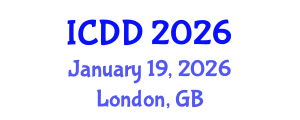 International Conference on Disability and Diversity (ICDD) January 19, 2026 - London, United Kingdom