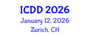 International Conference on Disability and Diversity (ICDD) January 12, 2026 - Zurich, Switzerland International Conference on Disability and Diversity (ICDD) January 12, 2026 - Zurich, Switzerland