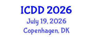 International Conference on Disability and Diversity (ICDD) July 19, 2026 - Copenhagen, Denmark International Conference on Disability and Diversity (ICDD) July 19, 2026 - Copenhagen, Denmark
