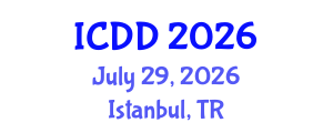International Conference on Disability and Diversity (ICDD) July 29, 2026 - Istanbul, Turkey International Conference on Disability and Diversity (ICDD) July 29, 2026 - Istanbul, Turkey