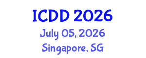 International Conference on Disability and Diversity (ICDD) July 05, 2026 - Singapore, Singapore International Conference on Disability and Diversity (ICDD) July 05, 2026 - Singapore, Singapore