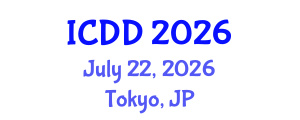 International Conference on Disability and Diversity (ICDD) July 22, 2026 - Tokyo, Japan International Conference on Disability and Diversity (ICDD) July 22, 2026 - Tokyo, Japan