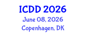 International Conference on Disability and Diversity (ICDD) June 08, 2026 - Copenhagen, Denmark International Conference on Disability and Diversity (ICDD) June 08, 2026 - Copenhagen, Denmark