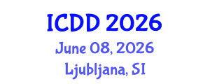 International Conference on Disability and Diversity (ICDD) June 08, 2026 - Ljubljana, Slovenia International Conference on Disability and Diversity (ICDD) June 08, 2026 - Ljubljana, Slovenia