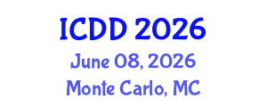 International Conference on Disability and Diversity (ICDD) June 08, 2026 - Monte Carlo, Monaco International Conference on Disability and Diversity (ICDD) June 08, 2026 - Monte Carlo, Monaco