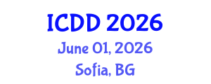 International Conference on Disability and Diversity (ICDD) June 01, 2026 - Sofia, Bulgaria International Conference on Disability and Diversity (ICDD) June 01, 2026 - Sofia, Bulgaria