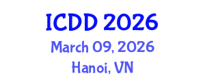 International Conference on Disability and Diversity (ICDD) March 09, 2026 - Hanoi, Vietnam International Conference on Disability and Diversity (ICDD) March 09, 2026 - Hanoi, Vietnam