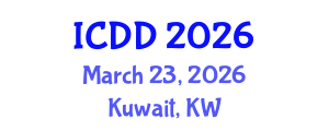 International Conference on Disability and Diversity (ICDD) March 23, 2026 - Kuwait, Kuwait International Conference on Disability and Diversity (ICDD) March 23, 2026 - Kuwait, Kuwait