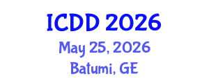 International Conference on Disability and Diversity (ICDD) May 25, 2026 - Batumi, Georgia International Conference on Disability and Diversity (ICDD) May 25, 2026 - Batumi, Georgia