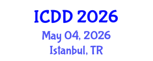 International Conference on Disability and Diversity (ICDD) May 04, 2026 - Istanbul, Turkey International Conference on Disability and Diversity (ICDD) May 04, 2026 - Istanbul, Turkey