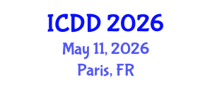 International Conference on Disability and Diversity (ICDD) May 11, 2026 - Paris, France International Conference on Disability and Diversity (ICDD) May 11, 2026 - Paris, France