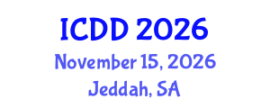 International Conference on Disability and Diversity (ICDD) November 15, 2026 - Jeddah, Saudi Arabia