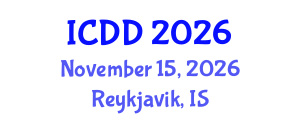 International Conference on Disability and Diversity (ICDD) November 15, 2026 - Reykjavik, Iceland International Conference on Disability and Diversity (ICDD) November 15, 2026 - Reykjavik, Iceland
